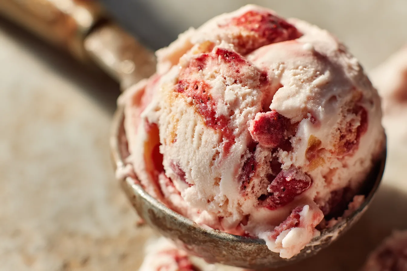 No More Icy Chunks: Secrets for Velvety Roasted Strawberry Ice Cream